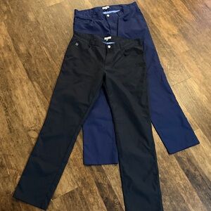 Peter Millar Men’s 5 pocket Slim Fit Pants, 36x32 (Lot of 2)